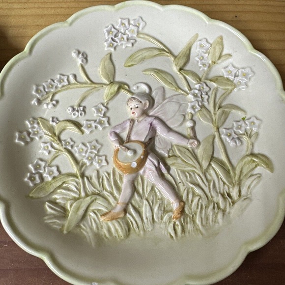 ENCHANTED WOODS  Plates Fairies j Wilfred/Charles Sadek Set Of 2 - Picture 3 of 5